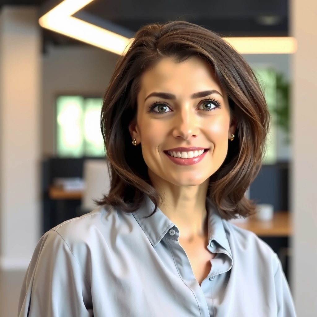 Portrét Anny Novákové, manažerky provozu