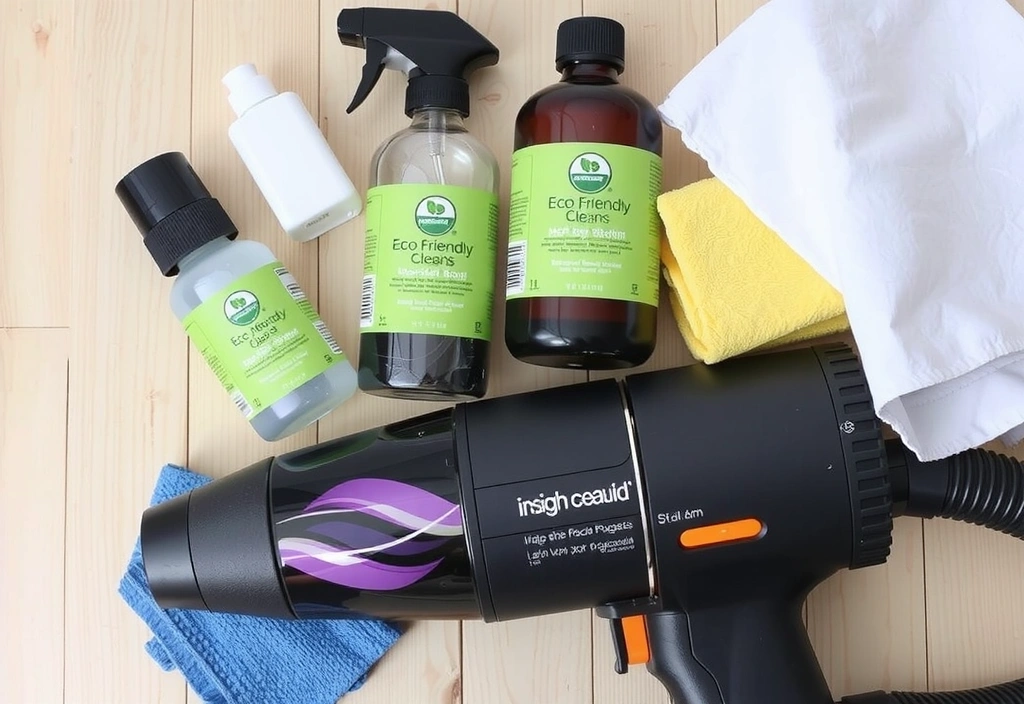 Ekologické čisticí prostředky a moderní úklidové nástroje